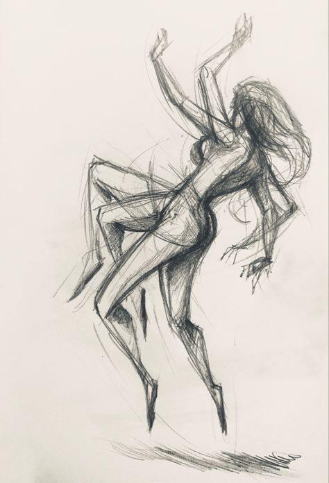 People In Motion Drawing, Dancing Gesture Drawing, Fluid Movement Poses, Moving Figure Drawing, Body In Motion Drawing, Movement Art Drawing Ideas, Dance Movement Drawing, Animation Sketches Movement, Experimental Drawing Ideas