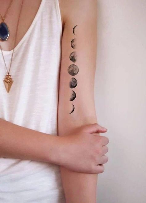 La Luna Tattoo, Star Constellation Tattoo, Scorpio Zodiac Tattoos, Luna Tattoo, Palm Tattoos, Magic Moon, Spiritual Tattoos, Modern Tattoos, Moon Gifts