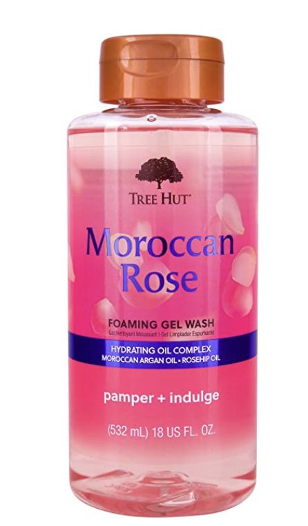 Tree Hut Moroccan Rose, Kiwi Seeds, Moroccan Rose, Pink Hibiscus, Moroccan Argan Oil, Body Washes, Beauty Supplies, Love Your Skin, Rose Scented Products