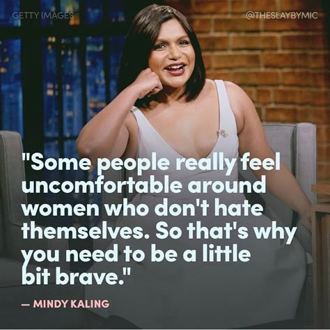 Why Not Me Quotes, Mindy Kaling Quotes, Why Not Me, Women Feminist, Mindy Project, The Mindy Project, Mindy Kaling, Brave Women, Positive Quotes Motivation