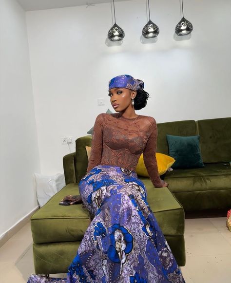 African Prom Dresses Ankara, Nigerian Traditional Dresses, African Maxi Dress Ankara, Nigerian Dress Styles, Ankara Dress Designs, Nigerian Lace Styles Dress, Ankara Long Gown Styles, Chic Dress Classy, African Inspired Clothing