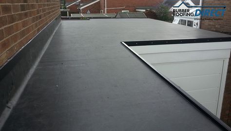 Flat Roof | Rubber Roofing Direct Rubber Flat Roof, Flat Roof Materials, Epdm Rubber Roofing, Flat Roof Systems, Flat Roof Repair, Rubber Roofing, Epdm Roofing, Build My Own House, Flat Roof House