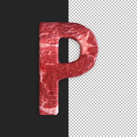 Meat alphabet on black background, lette... | Free Psd #Freepik #freepsd Bbq Theme, Party Logo, Barbecue Party, House Illustration, Fresh Meat, Letter F, Letter P, Letter C, Cooking On The Grill