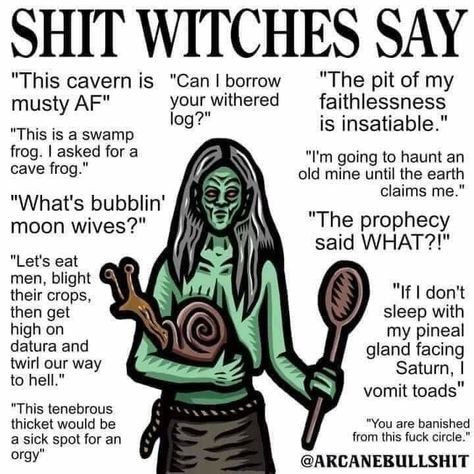 Gallows Humor, Wiccan Witch, Witch Diy, Witch Spell, Witch Magic, How To Get Sleep, Greek Myths, Kitchen Witch, Spell Book