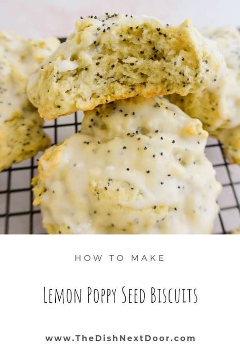 Quick Drop Biscuit Recipe, Drop Biscuits Recipe, Delicious Slow Cooker Recipes, How To Make Biscuits, Lemon Poppy Seed, Drop Biscuits, Family Breakfast, Lemon Poppy, Quick Dinners