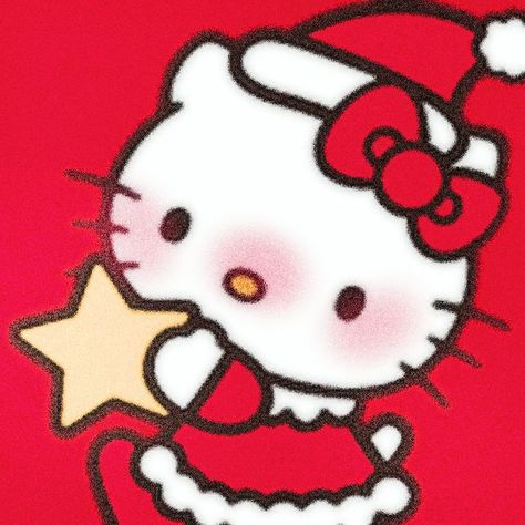 Christmas Icons Hello Kitty, Hello Kitty Christmas Matching Pfp, Christmas Pfps Y2k, Hello Kitty Christmas Aesthetic, Hello Kitty Christmas Icons, Christmas Hello Kitty Widgets, Hello Kitty Christmas Widget, Hello Kitty Christmas Icon, Sanrio Christmas Pfp