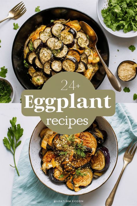 24+ Simple Eggplant Recipes That Will Wow Your Family and Friends!

Whip up delicious meals with these simple eggplant recipes that will impress everyone! From savory casseroles to hearty stir-fries these dishes are perfect for any occasion. Surprise your family and friends with eggplant parmigiana ratatouille grilled eggplant tacos and more. Cooking has never been this fun and tasty! https://foodeau.com/eggplant-recipes Eggplant Recipes No Tomato, Eggplant Potato Recipe, Eggplant Bread, Eggplant Meals, Recipes With Eggplant, Healthy Eggplant Recipes, Eggplant Tacos, Indian Eggplant Recipes, Homemade Queso Recipe