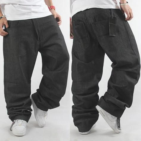 Skater Fits, Looks Hip Hop, Cholo Style, Hip Hop Pants, Hip Hop Jeans, Baggy Cargo Pants, Baggy Clothes, Mens Casual Dress Outfits, Streetwear Men Outfits