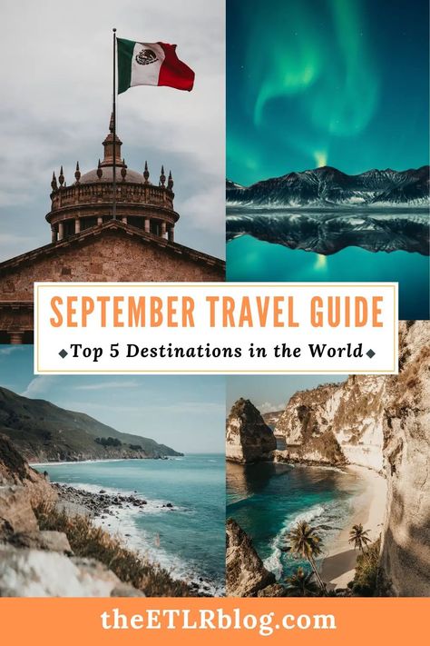 Where To Travel In September, September Travel Destinations, Best Places To Travel In September, September Travel, Continents And Oceans, Best Places To Vacation, Solo Travel Destinations, One Day Trip, Relaxing Vacations