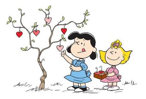 Peanuts Spring, Snoopy Valentines, Charlie Brown Valentine, Snoopy Valentine, Lucy Van Pelt, Valentine Tree, Snoopy Images, Peanuts Cartoon, Snoop Dog