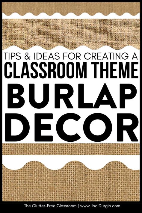 1st, 2nd, 3rd, 4th & 5th searching for Rustic Burlap Classroom Theme or Door Decor Ideas are sure to love the inspiring photos & decorating tips from the Clutter Free Classroom. Teachers in Elementary Schools wondering how to set up a classroom on a budget will find the bulletin board inspo, photos, & DIY tips for setting up their rooms for back to school or a mid-year refresh helpful. You'll also find classroom decor bundles & theme ideas to be quick & easy! Burlap Classroom Decor Bulletin Boards, Black And Burlap Classroom, Teal Bulletin Board Ideas, Neutral Classroom Decor Bulletin Boards, Burlap Bulletin Board Ideas, Better Than Paper Bulletin Board Ideas, Simple Classroom Decor Elementary, Burlap Classroom Theme, Rustic Classroom Theme