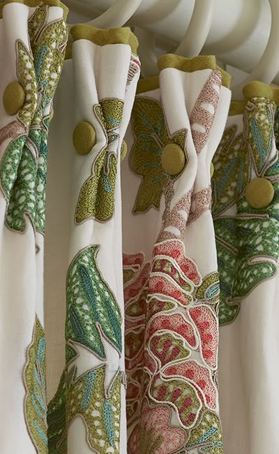 Blinds Inspiration, Drapery Treatments, Colefax Fowler, Colefax And Fowler, Drapery Styles, Curtain Trim, Tree Of Life Design, Drapery Designs, Curtains And Draperies