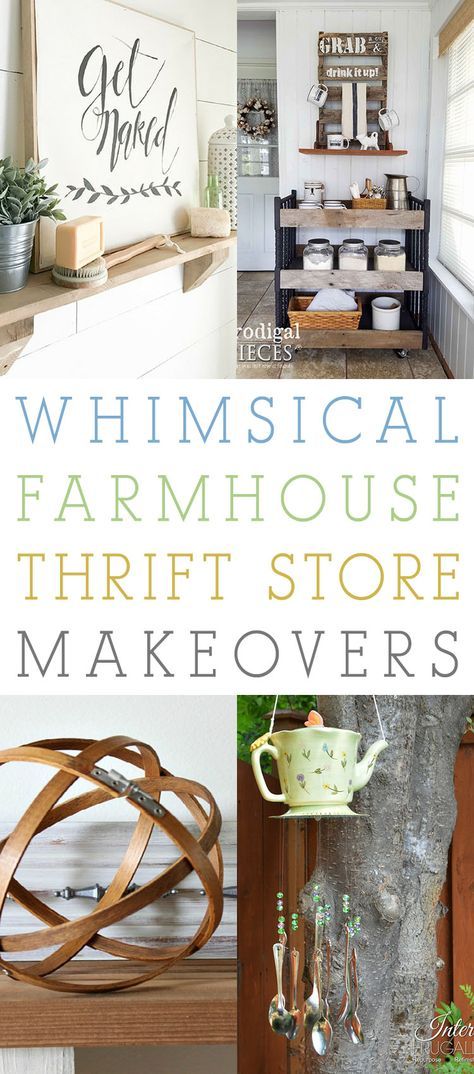 Farmhouse Industrial Bedroom, Diy Bedroom Makeover, Thrift Store Makeover Ideas, Bedroom Makeover On A Budget, Whimsical Farmhouse, Cheap Furniture Makeover, Ideas For Furniture, Farmhouse Thrift Store Makeovers, Easy Furniture Makeover