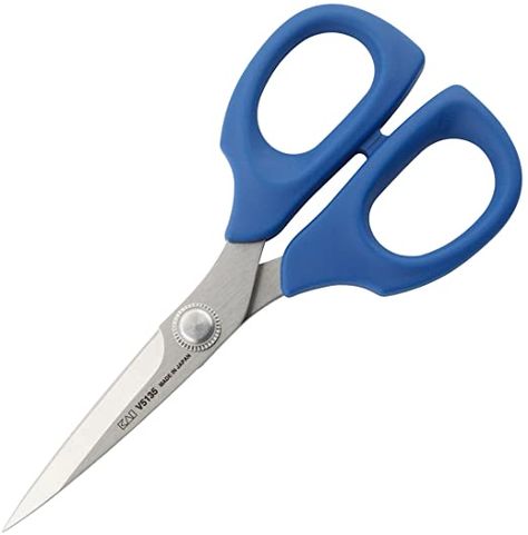 kai V5000 Edition V5135B Multi-Purpose Scissors with Safety Cap 13.5 cm [Blue] Electric Scissors, Changing Wall Color, Crafts Sewing, Wall Color, Sewing, Blue