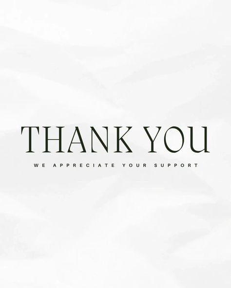 Thank you for your support! Your encouragement means everything to us. Together, we can achieve great things. Keep being amazing! #ThankYou #Gratitude #Support #Community #Appreciation https://www.belleapparella.com Thank You For Your Support Business, Thank You For Your Support, Thank You Quotes For Support, Thank You Quotes, Cleaning Business, Thank You For Coming, Together We Can, Business Quotes, Gratitude