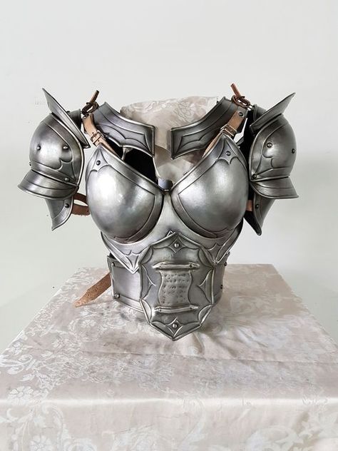 Steel Armor, Armor Drawing, Larp Armor, Female Armor, Cosplay Armor, Fantasy Sci Fi, Leather Armor, Female Knight, Knight Armor