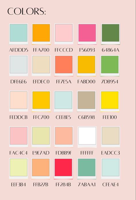 bright and spring color palette. Summer Bright Color Palette, Spring And Summer Color Palette, Summertime Color Palette, April Colour Palette, Spring Hex Color Palette, Vibrant Spring Color Palette, Spring Color Palette 2024, Bright Happy Color Palette, Pastel Bright Color Palette