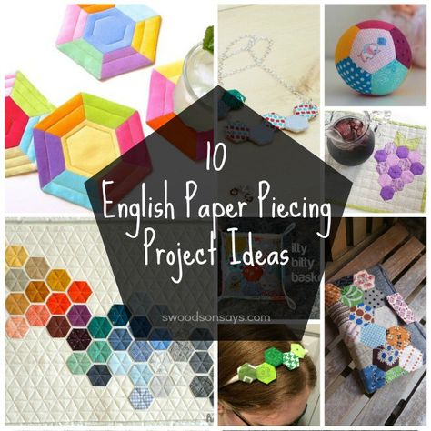 English Paper Piecing Projects, English Paper Piecing Patterns, Epp Projects, Paper Piecing Tutorial, Hexie Quilts, Scrap Projects, Paper Piercing, English Paper Piecing Quilts, Hexagon Quilts