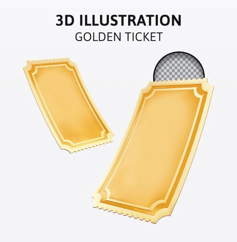 Golden Ticket Design, Ticket Png, Gold Ticket, Material Background, About Blank, Voucher Design, Christmas Graphic Design, Photography Editing Apps, Bank Design