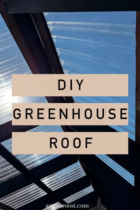 Transform your garden into a beautiful oasis with a DIY greenhouse. One of the harder steps in building your own greenhouse is installing the roof. Our latest tutorial on the blog covers everything you need to know about installing corrugated polycarbonate roofing for your greenhouse. From materials to step-by-step instructions, we've got you covered. Create the perfect space for your plants to thrive! Greenhouse Roof Ideas, Corrugated Plastic Roofing Sheets, Greenhouse House, Greenhouse Roof, Greenhouse Polycarbonate, Corrugated Polycarbonate, Corrugated Plastic Roofing, Greenhouse Panels, Plastic Roofing