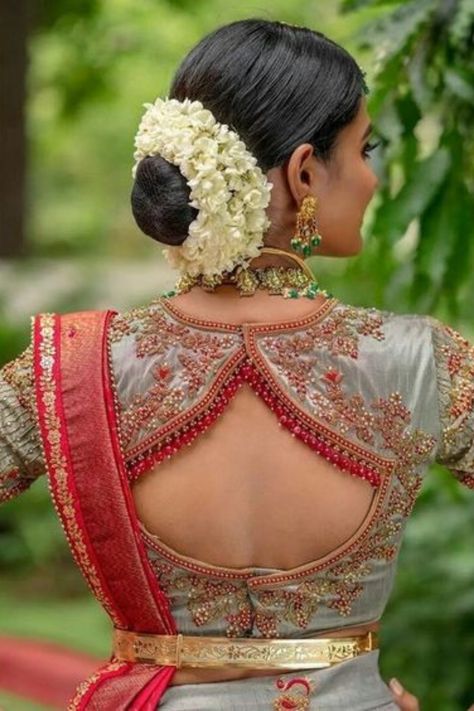 https://myfashioncorners.blogspot.com/2023/02/20-back-neck-blouse-designs.html Paithani Saree Blouse Pattern With Work, Brocade Blouse Designs Pattern Fashion Styles, Paithani Blouse Back Neck Designs, Vintage Lace Blouses, Brocade Blouse Designs, Lace Blouse Design, Netted Blouse Designs, Lace Blouses, Latest Bridal Blouse Designs