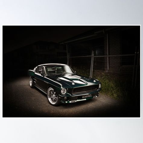 High-quality posters to hang in dorms, bedrooms or offices. Multiple sizes are available. Printed on 185gsm semi gloss poster paper. Additional sizes are available. Follow on Facebook: 1967 Ford Mustang Fastback, 1967 Ford Mustang, Ford Mustang Fastback, Mustang Fastback, Ford Mustang, Quality Posters, Mustang, Ford, High Quality