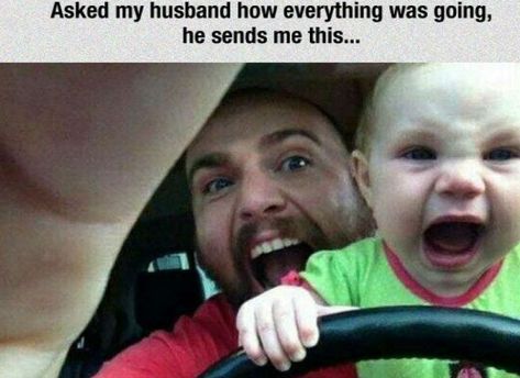 d166a52d4410860053838581cc59d68ff0a7eddd Funny Husband, Funny Baby Pictures, Funny Baby Memes, Hilarious Stuff, Mom Memes, Baby Memes, Pictures Funny, Seriously Funny, Brain Food