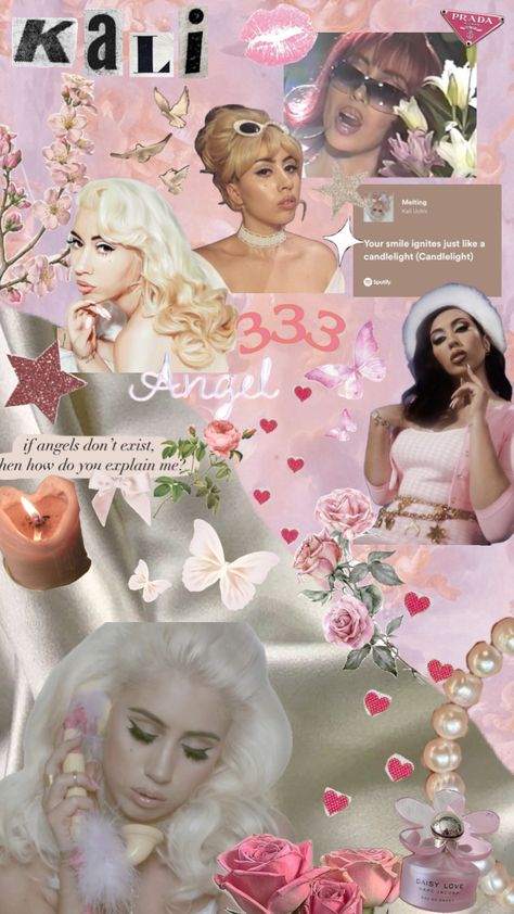 Kali Uchis Collage, Kail Uchis Aesthetic, Kali Uchis Wallpaper Aesthetic, Kali Uchis Pink, Kail Uchis, Kali Uchis Wallpaper, Latina Aesthetic Wallpaper, Celeb Wallpaper, Love Aura