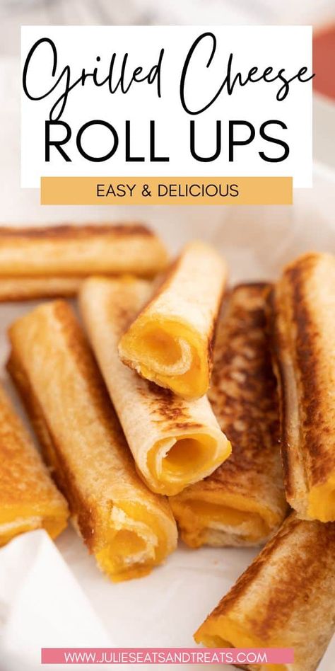 Searching for a delightful variation on the traditional grilled cheese? Give these scrumptious grilled cheese roll-ups a go, packed with melty cheese and crunchy bread. Ideal for a speedy and fulfilling meal or snack! Grilled Cheese Roll Ups, Grill Cheese Roll Ups, Grilled Cheese Rolls, Sliders Recipes Hawaiian Rolls, Cheese Roll Ups, Crunchy Bread, Cheese Whiz, Crispy Bread, Southern Thanksgiving