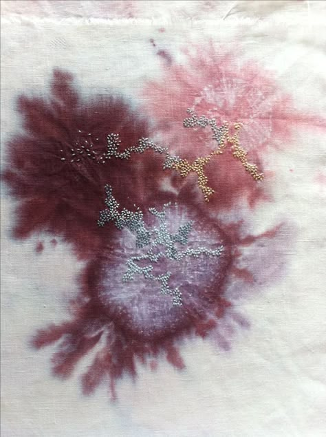 Bacteria Textiles, Mould Embroidery, Sabatina Leccia, Signature Styles, Textiles Projects, Contemporary Embroidery, Textiles Techniques, Textile Fiber Art, Arte Inspo