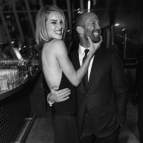 Rosie And Jason, Jason Statham And Rosie, Under Your Spell, Rosie Huntington, Jason Statham, Happy Wife, Future Lifestyle, Rosie Huntington Whiteley, Photo Couple