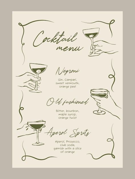 Vector elegant anniversary dinner menu t... | Premium Vector #Freepik #vector Elegant Dinner Menu Design, Drink Menu Aesthetic, Cocktail Menu Design Ideas, Menu Card Design Creative, Aesthetic Menu Design, Wedding Food Menu Ideas, Speakeasy Menu, Cocktail Menu Wedding, Bar Menu Design