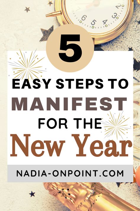 New Years Activities | New Years Aesthetic. Check out these 5 easy steps for New Year Manifestation. You will learn the best new year manifestation law of attraction. new year manifestation journal | new year manifestation ideas | manifestation affirmations new year | manifestation for new year | new year eve manifestation | happy new year manifestation. #newyears #manifest #manifestation New Years Eve Manifestation, Nye Manifesting, New Years Manifestation, New Year Manifestation, Nyc Nye, New Year Magic, Journal New Year, New Years Aesthetic, Manifestation Ideas