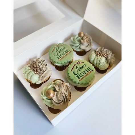 Bespoke Cupcakes, New Home Cupcakes, Housewarming Cupcakes, Vanilla Sponge, Cupcakes Decoration, Vanilla, New Homes, The Creator