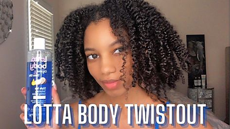 Twist Outs On Natural Hair, Lotta Body Products, Twist Outs, Hair Setting, Hair Inspo, Natural Hair, Natural Hair Styles, Lotion, Twist