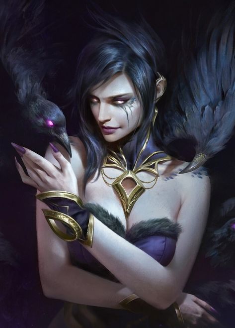 League Of Legends Morgana, Morgana League Of Legends, Vampire Kingdom, Npc Art, Zed League Of Legends, Wild Rift, Fantasy Stuff, League Of Legends Characters, Concept Art Character