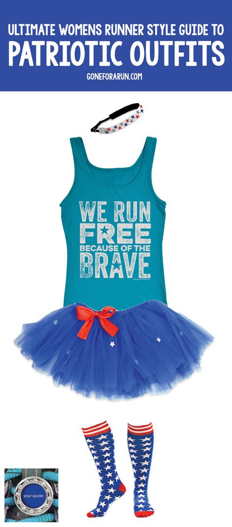 #4thofjulyrunninggear #teamsparkle  The perfect style guide for your July 4th weekend running outfit! goneforarun.com Fun Run Outfit, 5k Outfit Ideas Runners, 5k Outfit Ideas, Marine Corp Marathon, Running Shirt Ideas, 5k Outfit, Disney 5k, Marathon Inspiration, American Flag Shirts