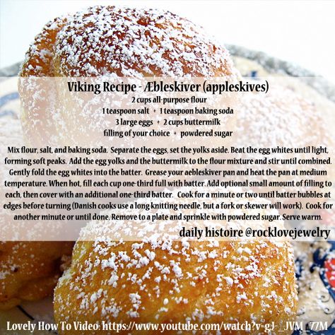 Viking Dessert Recipes, Viking Recipe, Scandinavian Smorgasbord, Viking Recipes, Viking Food, Nordic Recipe, Medieval Recipes, Kitchen Witch Recipes, Ancient Recipes