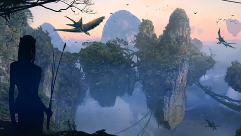 Avatar Pandora Floating Mountains, Avatar Pandora Icons, Avatar Dr Shifting, Pandora Landscape, Avatar Visuals, Omaticaya Clan, Pandora Forest, Dylan Cole, Avatar Shifting