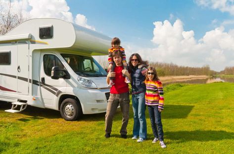 What Is The Best Small RV For A Family Of Four? Best Small Rv, Family Caravan, Small Rv, Rv Adventure, Rv Travel, Family Adventure, Travel Insurance, Holiday Travel, Travel With Kids