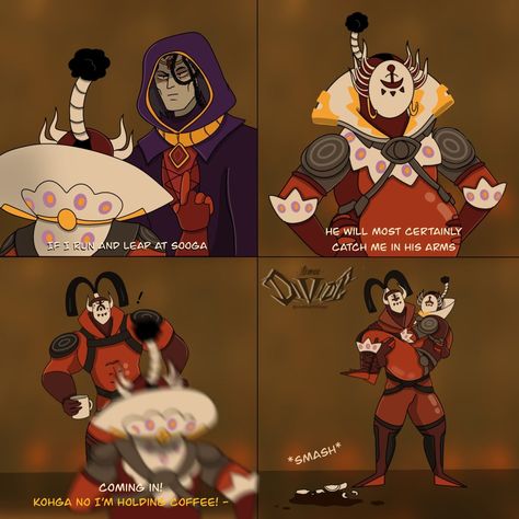 Age of Calamity, Yiga Clan Master Kohga, Taken Memes, Yiga Clan, Age Of Calamity, Holding Coffee, Cartoon Movie Characters, Legend Of Zelda Memes, Zelda Funny, Hyrule Warriors