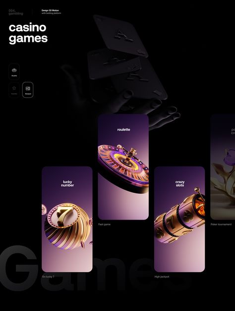 Casino Crypto 3D Betting Design on Behance Casino Graphic Design, Casino Branding, Casino Graphics, 3d Branding, Crypto Design, Casino Design, Betting Website, Casino Bet, Blog Website Design