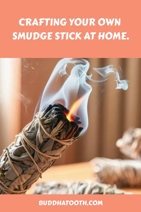 Crafting your own smudge stick at home. How To Make Smudge Sticks Diy, Smudge Sticks Diy, Types Of Sage, Cedar Smudge, Setting Intentions, Burning Sage, Sage Smudging, Energy Cleansing, Sage Smudge