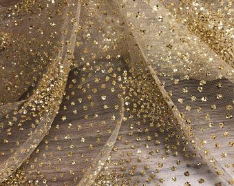 Gold Lace Fabric, Robe Diy, Gold Sequin Fabric, Bodice Applique, Gold Aesthetic, Stage Costume, South Indian Wedding, Gold Lace, Sequin Fabric