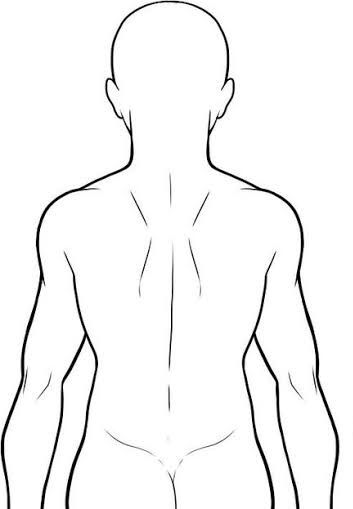 Blank Back Template Tattoo, Back Template Tattoo, Body Template For Tattoos, Chest Tattoo Template, Tattoo Body Template, Arm Outline, Add Tattoos, Tat Stencils, Template Tattoo