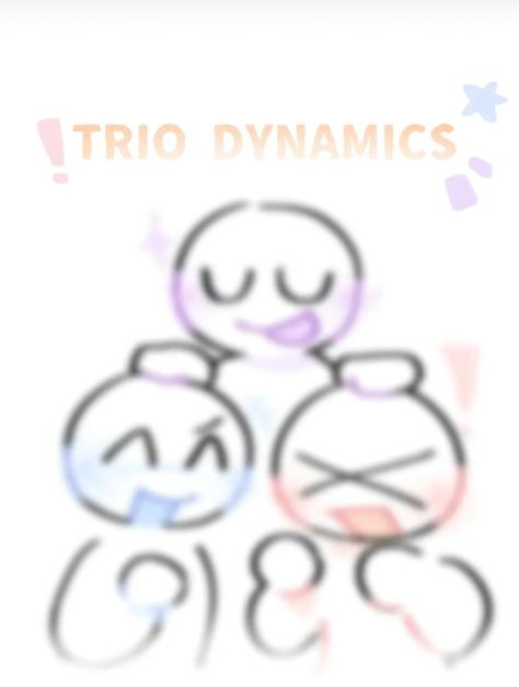 credits to funcake on tt !! @wawa.funcake Trio Dynamics, Drawing Ideas List, Goofy Drawing, Creative Drawing Prompts, Ship Drawing, Drawings Of Friends, Drawing Prompt, Art Tools Drawing, Poses References