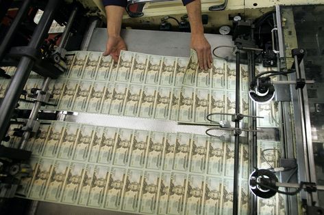 The Government Can Afford Anything It Wants | The New Republic Money Printing Machine, Morgan Stanley, Money Making Machine, Money Notes, Fake Money, Home Health Care, Photo Banner, Printing Machine, Dollar Bill