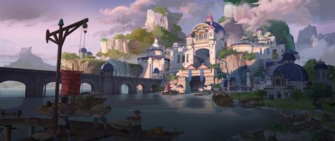 atlantis dreamworks  concept art - Bing Atlantis The Lost Empire Concept Art, Atlantis Concept Art, Empire Concept Art, Atlantis The Lost Empire, Warrior Concept Art, Sea Monster, Fairytale Art, Sea Monsters, Atlantis