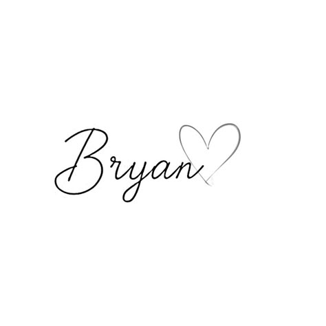 Bryan In Cursive, Bryan Tattoo Name, Brian Tattoo Name, Benjamin Tattoo, Tattoo Nombres, Behind Ear Tattoos, Private Tattoos, Cursive Tattoos, Cute Text Quotes