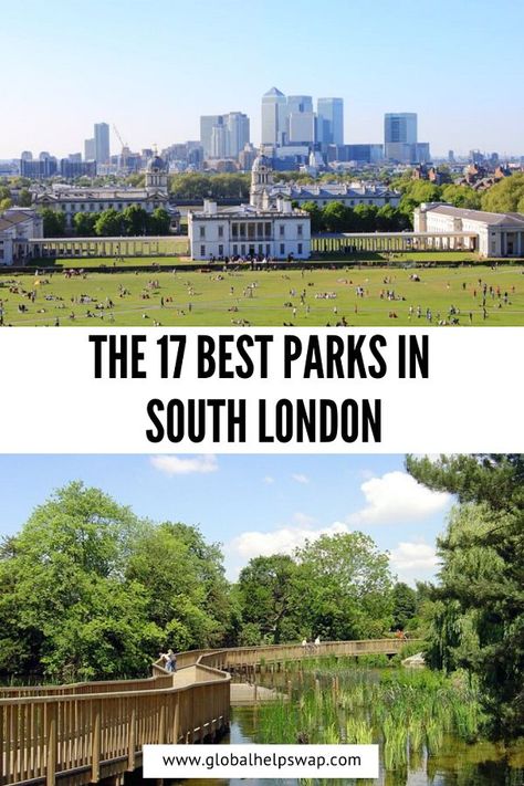 Yes, summer! There's no better time to show you the best parks in South London.  Explore the best parks and playgrounds in South London. We have featured the best parks in South London from world-famous Greenwich Park to hidden gems like Hilly Fields! The 17 Best Parks & green spaces in South London. Parks, playgrounds & gardens in South London that are perfect for a family day out. Discover London's best parks. #London #LondonTravel #EuropeTravel #FamilyTravel #Parks #SouthLondon #SummerTrave London Parks, England Travel Guide, London 2023, Greenwich Park, United Kingdom Travel, Backpacking Europe, London Park, Things To Do In London, European Destinations